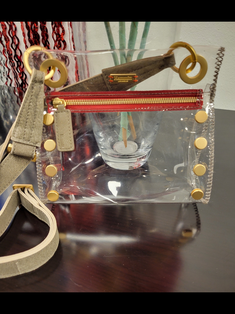 Hammitt Tony Small Clear Crossbody Bag - Picture 6 of 6
